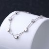 Simple Cubes 925 Sterling Silver Adjuatable Bracelet